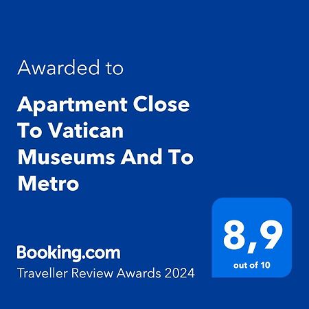 Apartment Close To Vatican Museums And To Metro Rome Luaran gambar