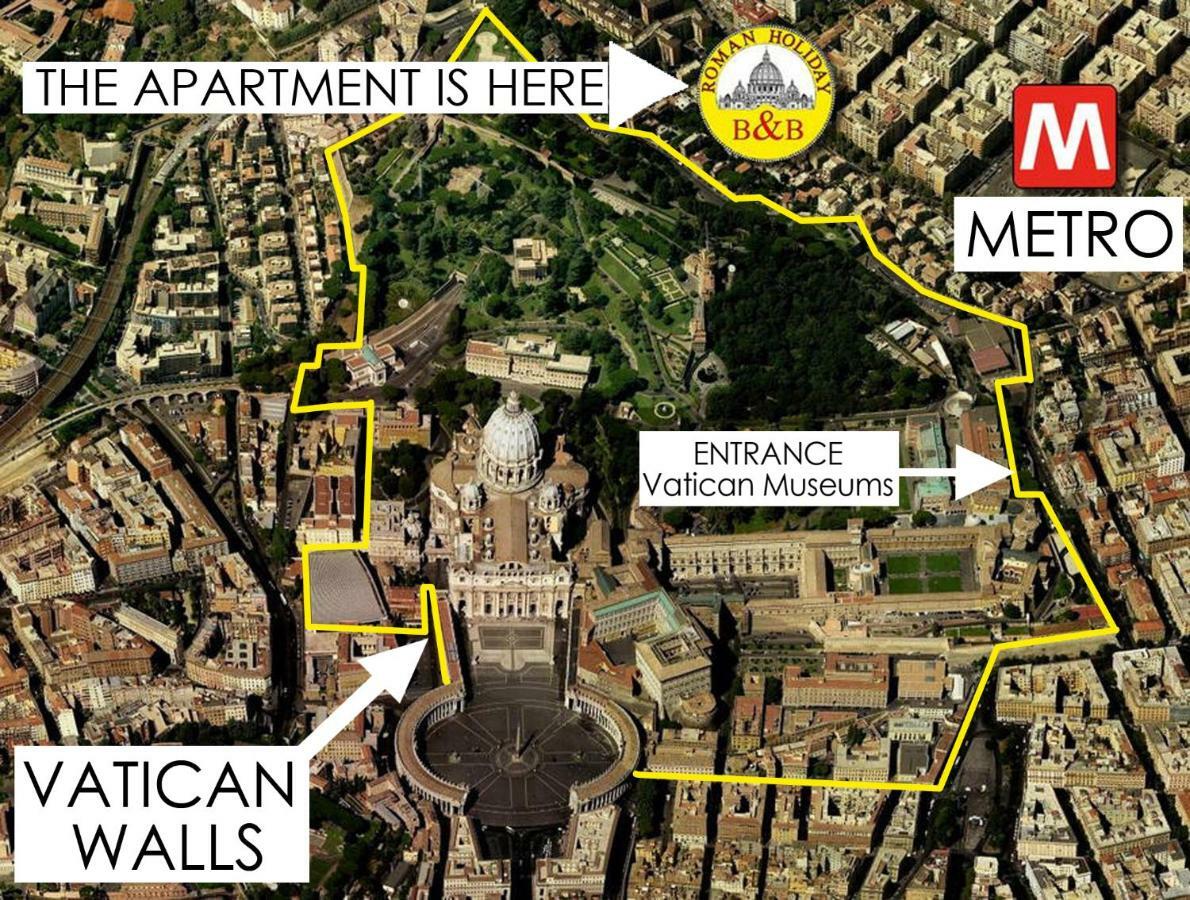 Apartment Close To Vatican Museums And To Metro Rome Luaran gambar